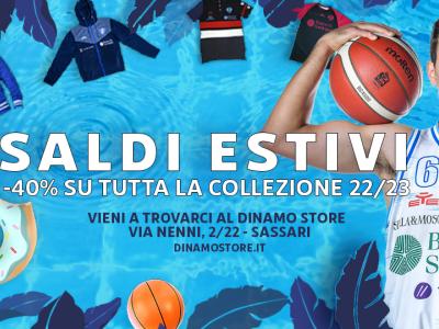 Tempo di saldi biancoblu