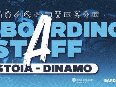 BOARDING STAFF | PISTOIA - DINAMO BDS BOARDING STAFF | PISTOIA - DINAMO BDS