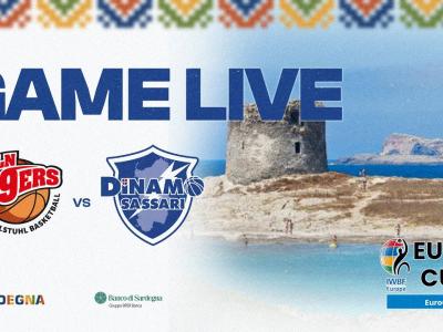 IBWF EUROCUP 1 GAME LIVE | KOLN 99ERS - DINAMO LAB IBWF EUROCUP 1 GAME LIVE | KOLN 99ERS - DINAMO LAB