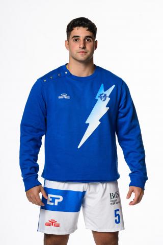 Dinamo Sassari felpa con fulmine