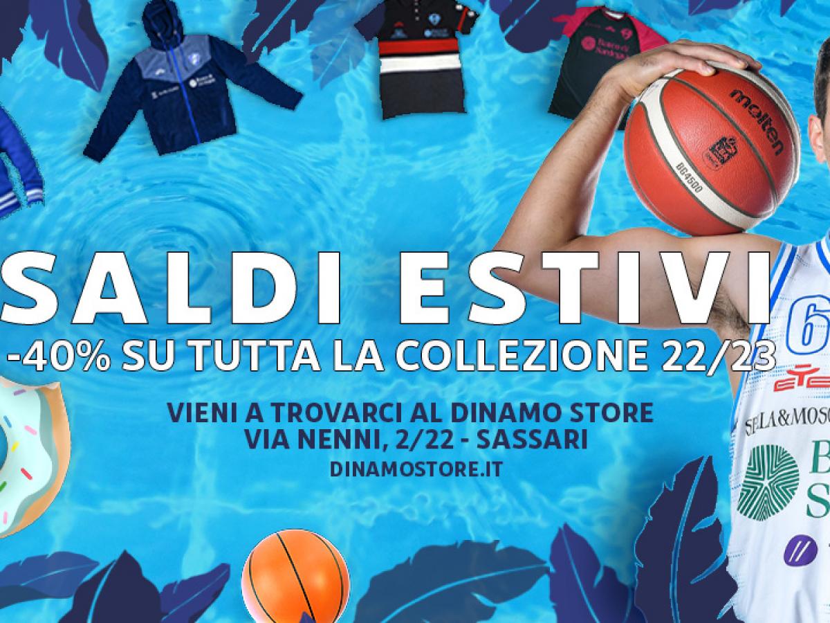 Tempo di saldi biancoblu