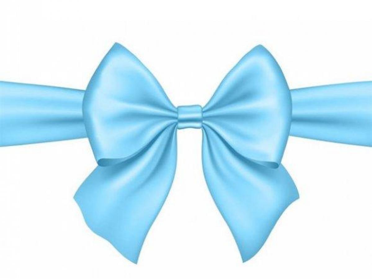fiocco azzurro